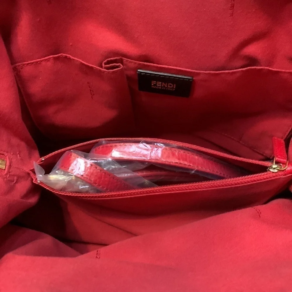 FENDI | Chameleon Leather Satchel